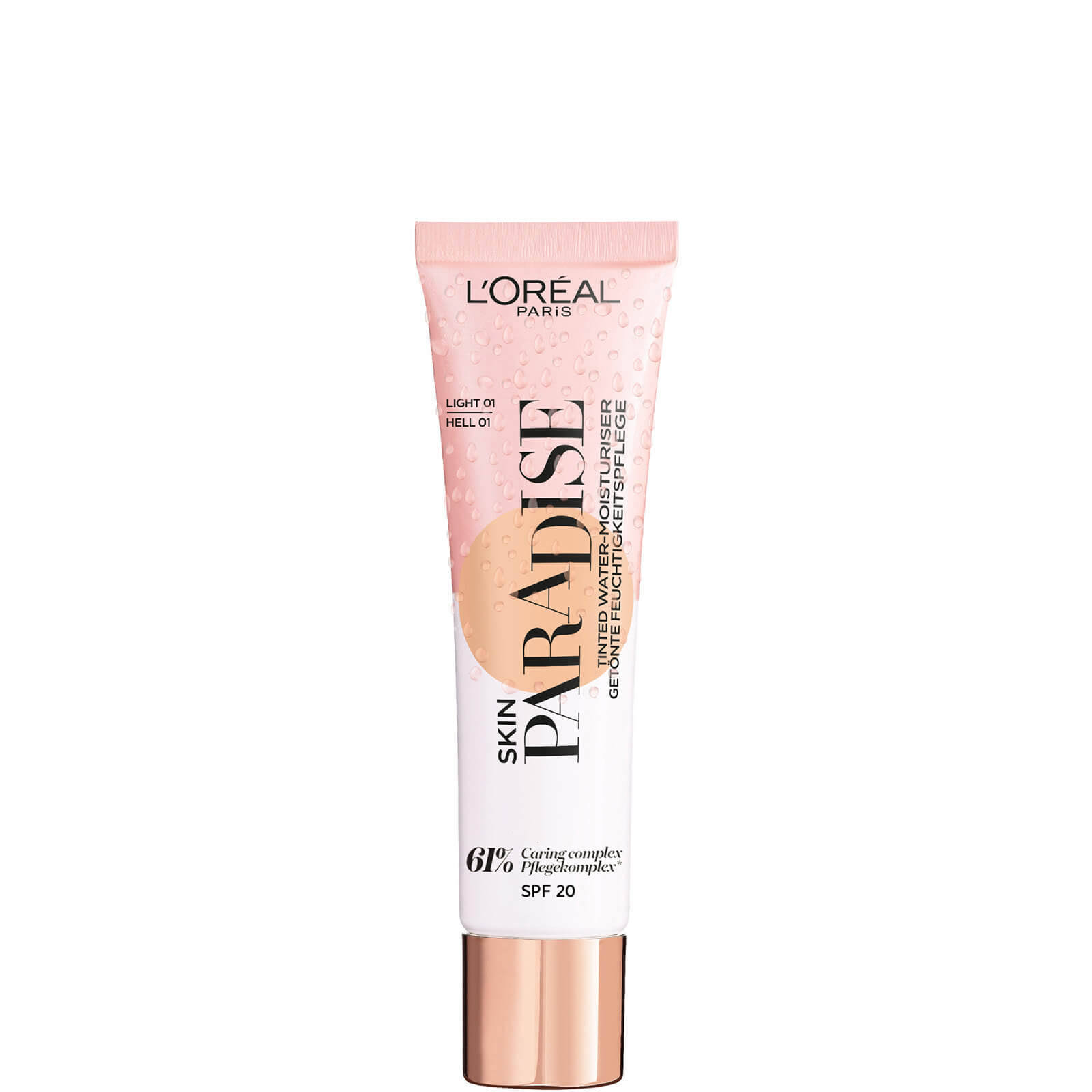L'Oréal Paris Skin Paradise Tinted Water Cream SPF20 Light 01 30ml