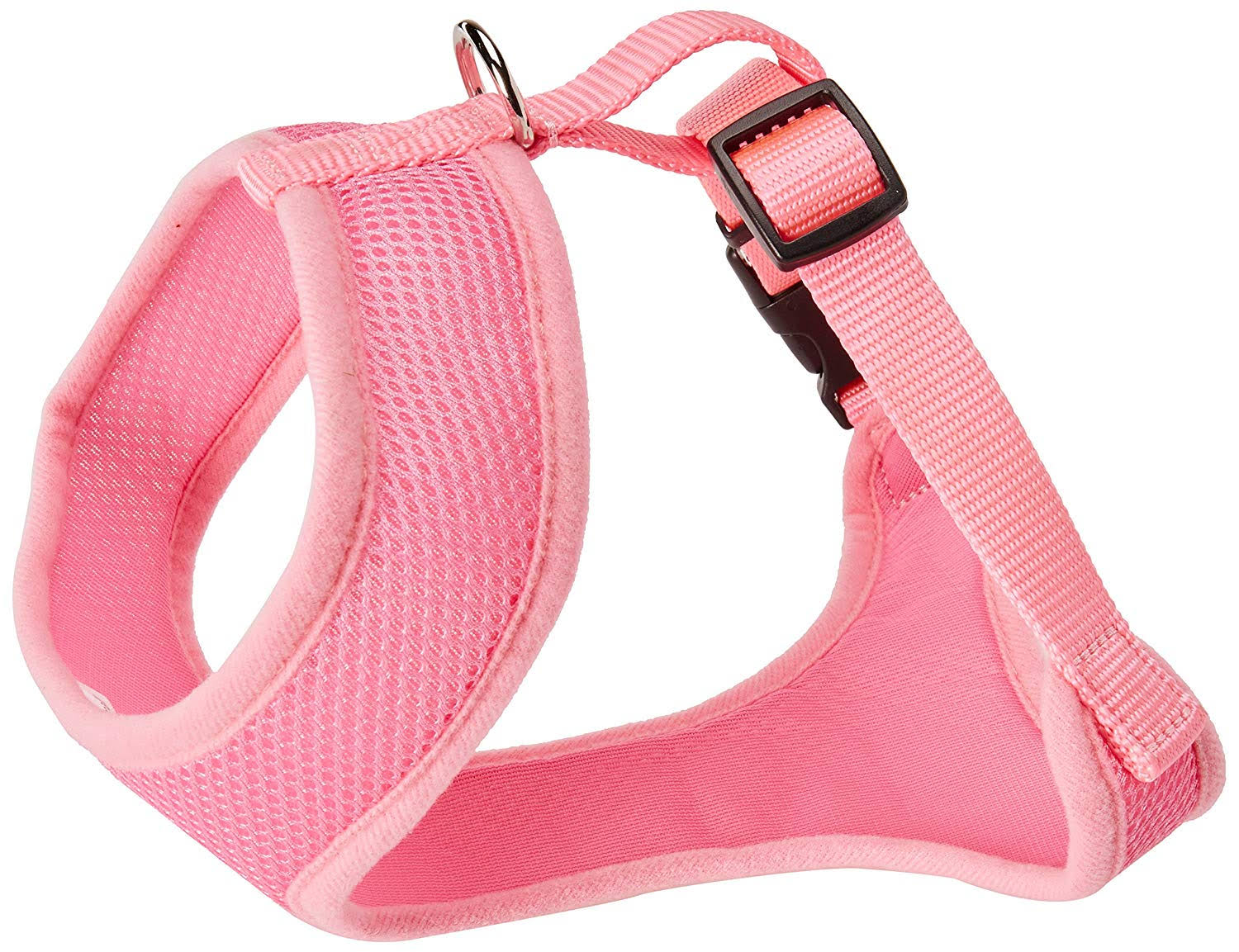 Coastal Pet Products Nylon Comfort Soft Adjustable Dog Harness - Bright Pink, Small