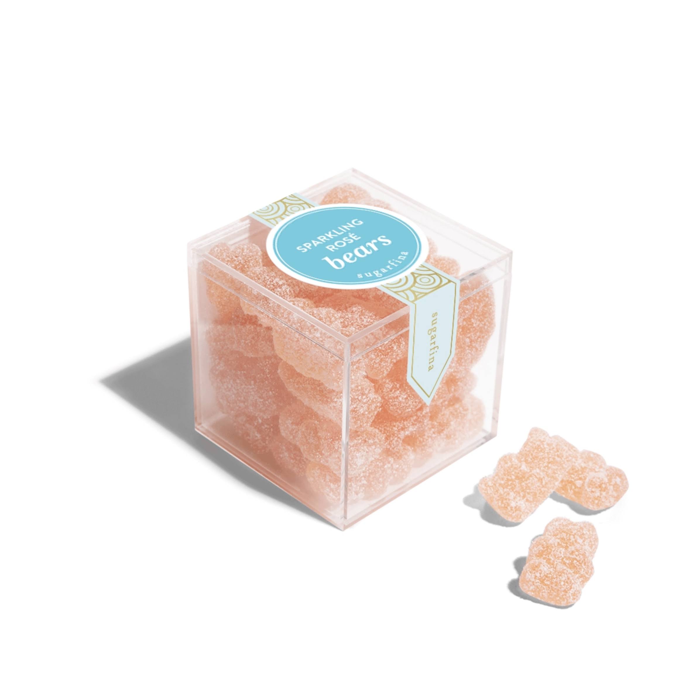 SUGARFINA Sparkling Ros Bears Candy Cube