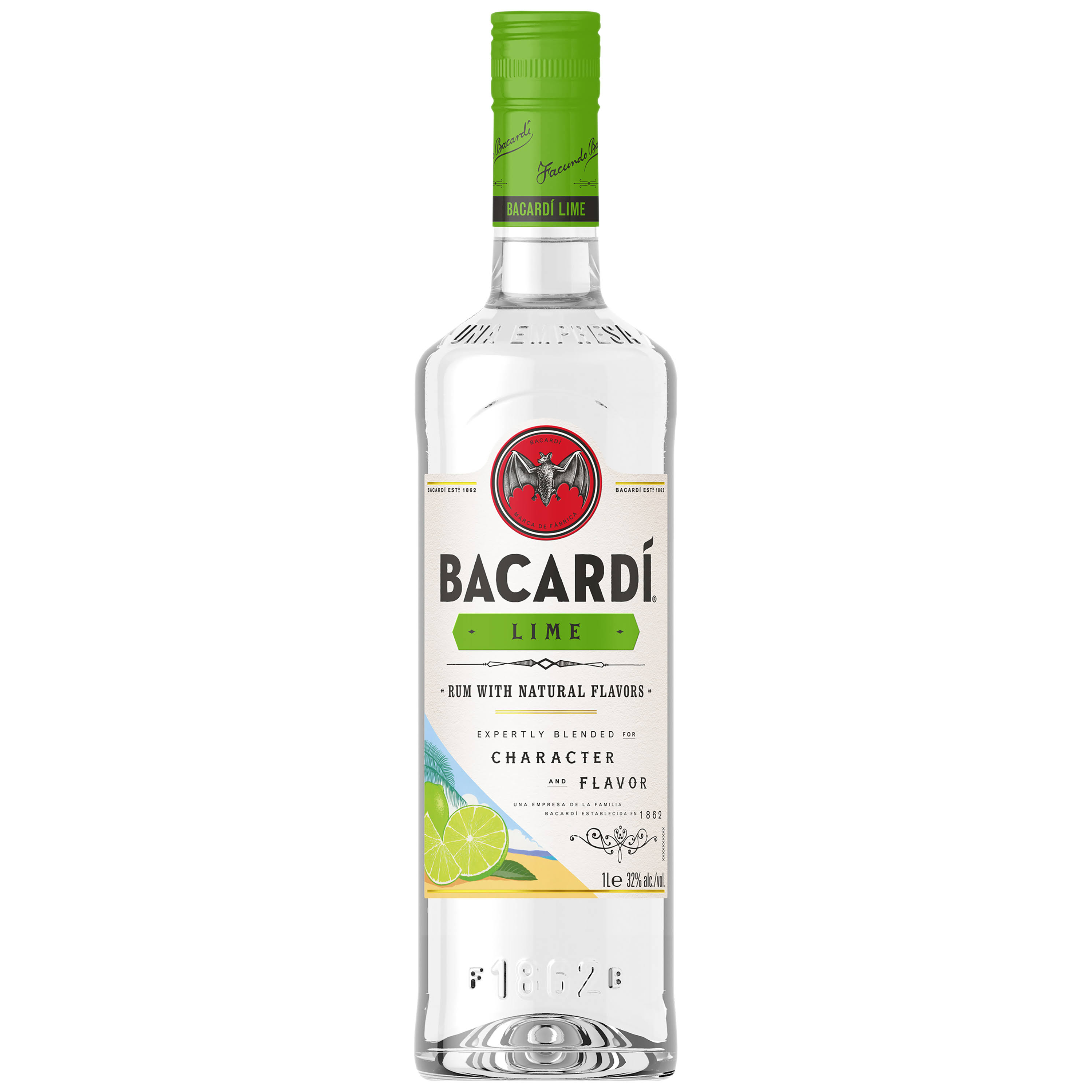 Bacardi - Lime Rum (1 Liter)