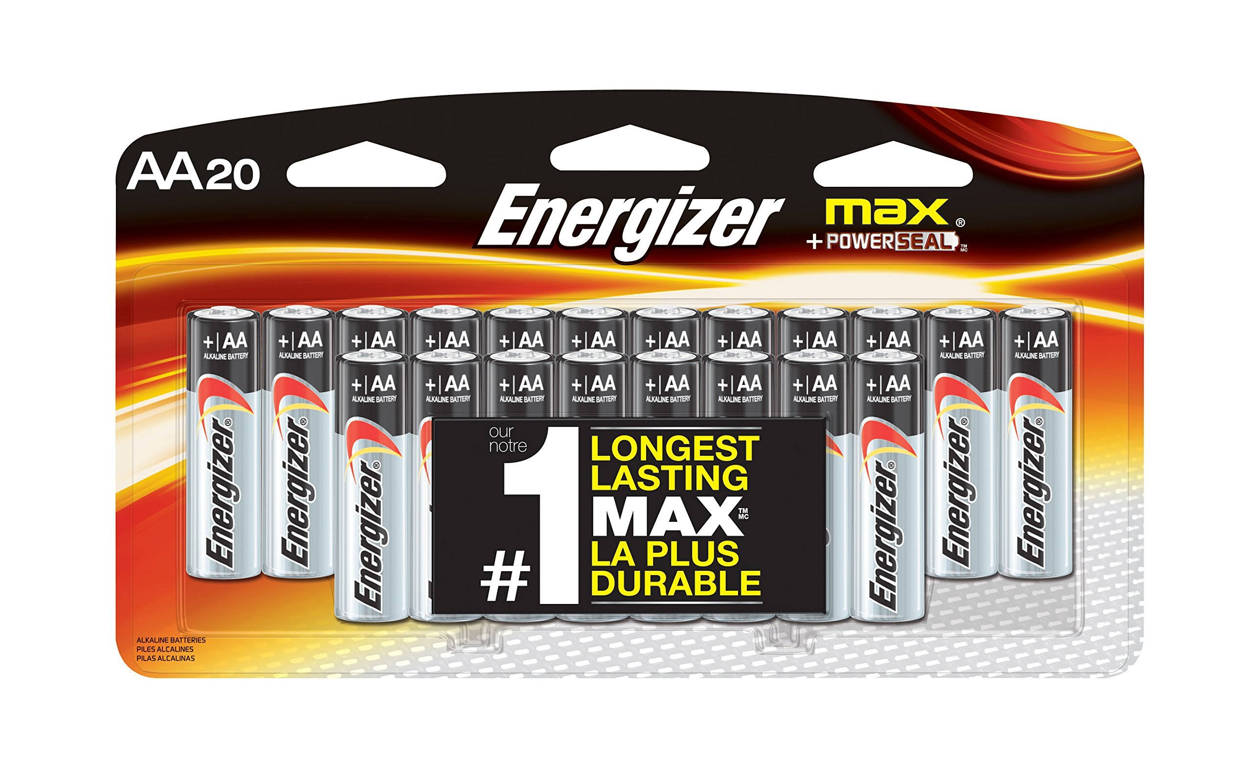 Energizer Max AA Alkaline Battery - 20ct