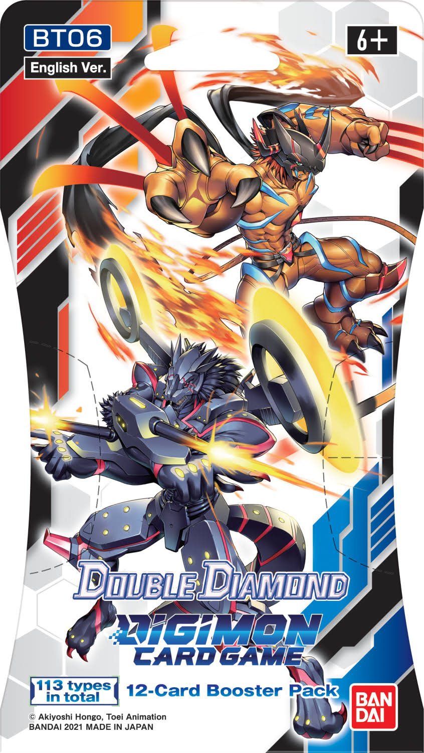 Digimon Card Game Series 06 - Double Diamond BT06 Booster Pack