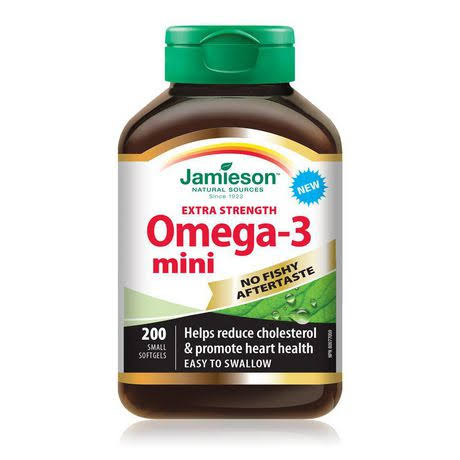 Jamieson Extra Strength Omega 3 Mini Supplement - 200ct