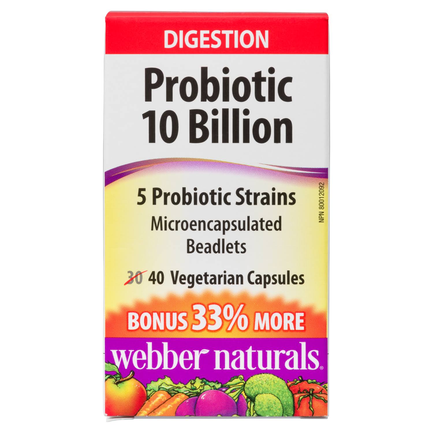 Webber Naturals Complete Probiotic Capsules