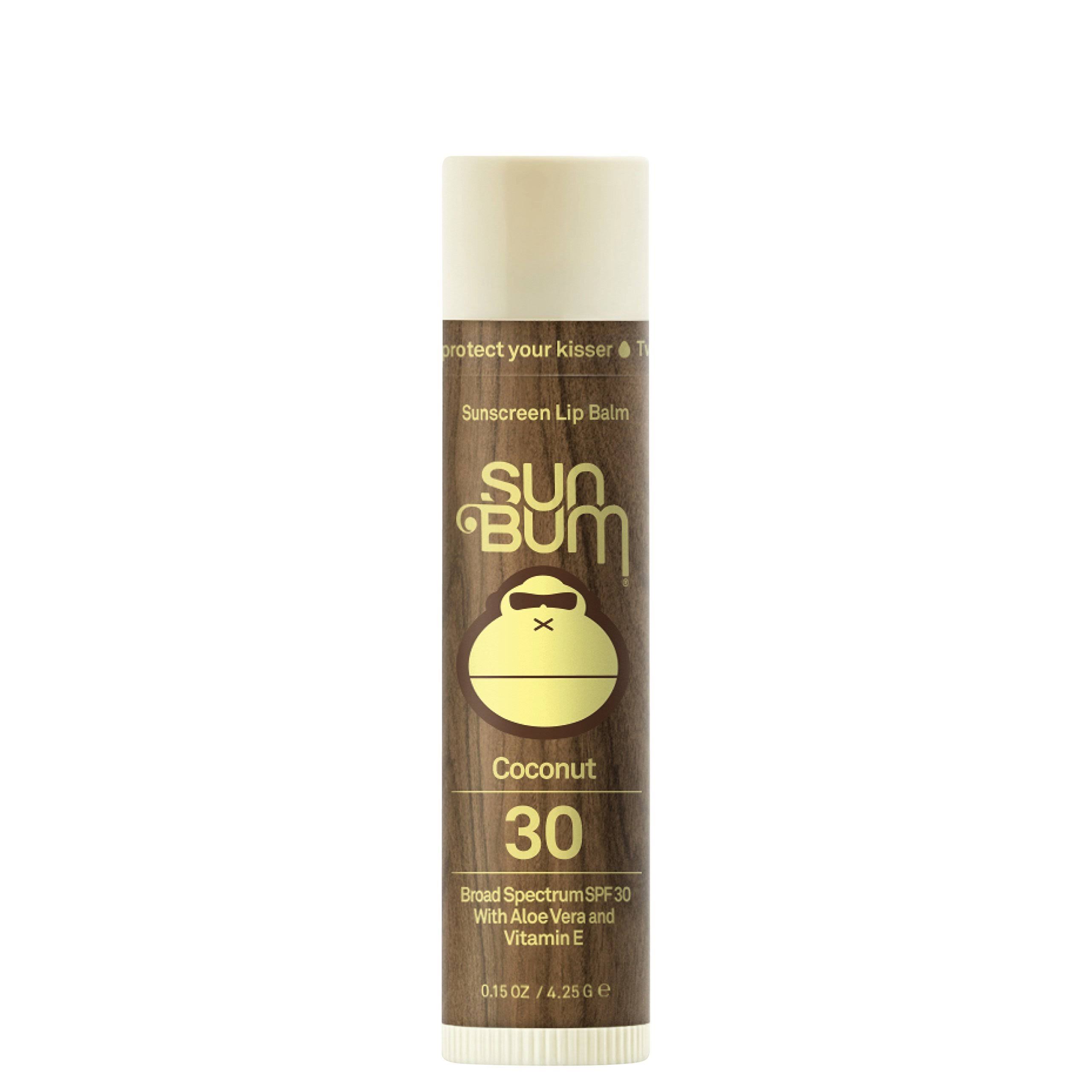 Sun Bum Lip Balm - Coconut, SPF 30, 0.15oz
