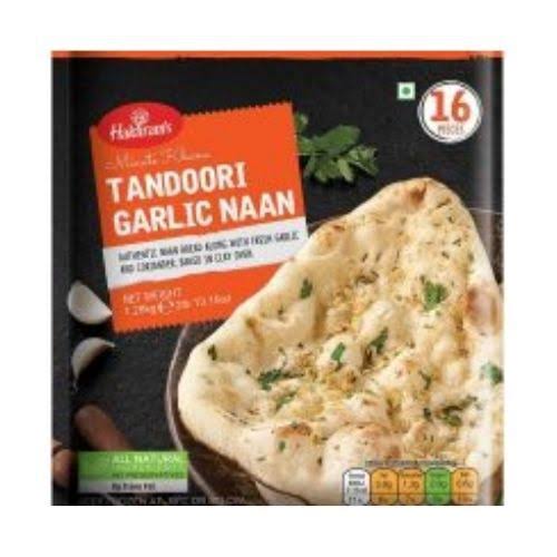 Tandoori Garlic Naan 16pcs - Haldirams