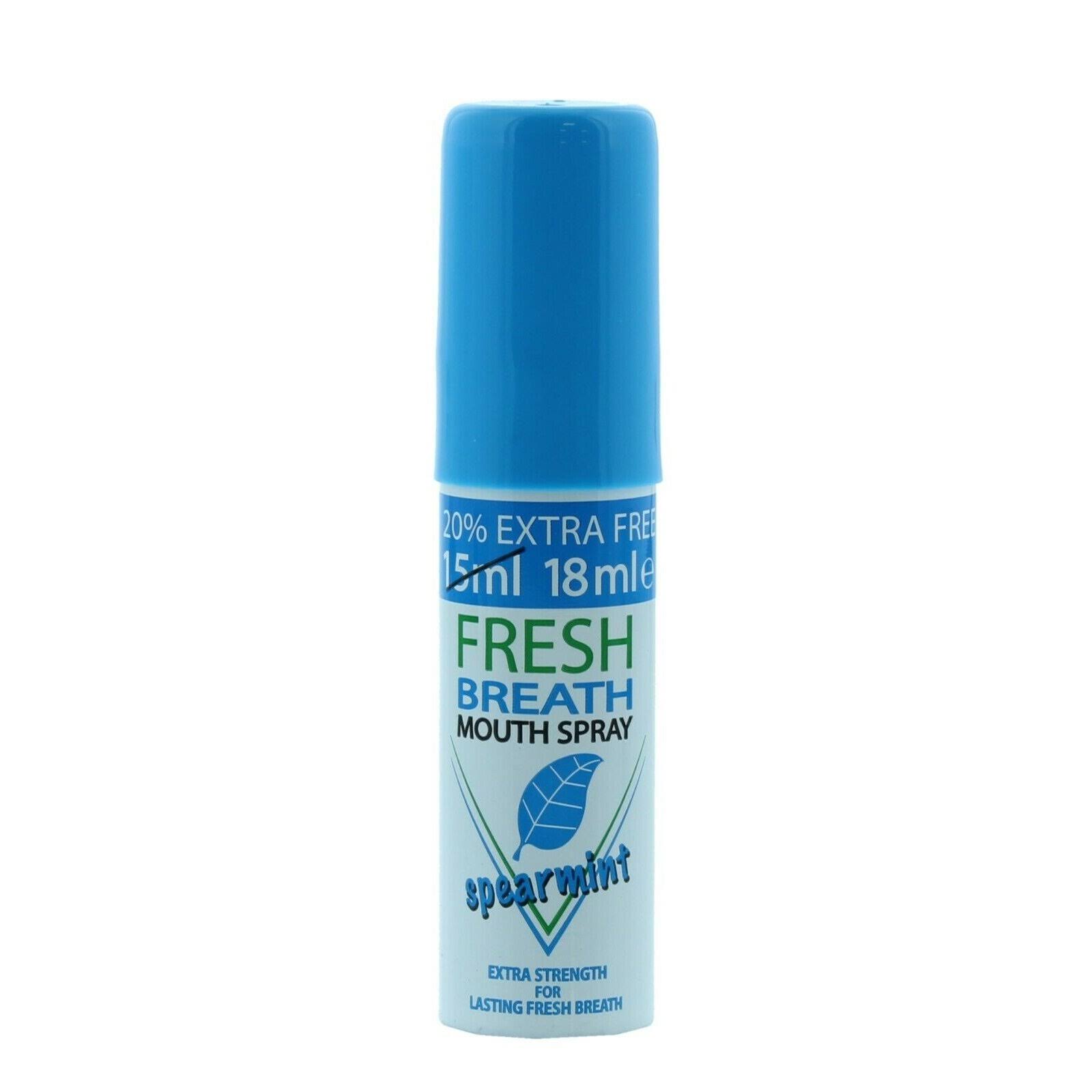Fresh Breath Mouth Spray - Spearmint, 18ml