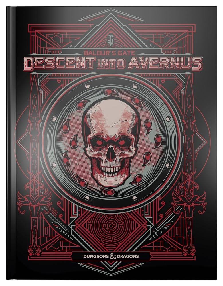 D&D BALDURS Gate Descent Into AVERNUS Alternate Cover