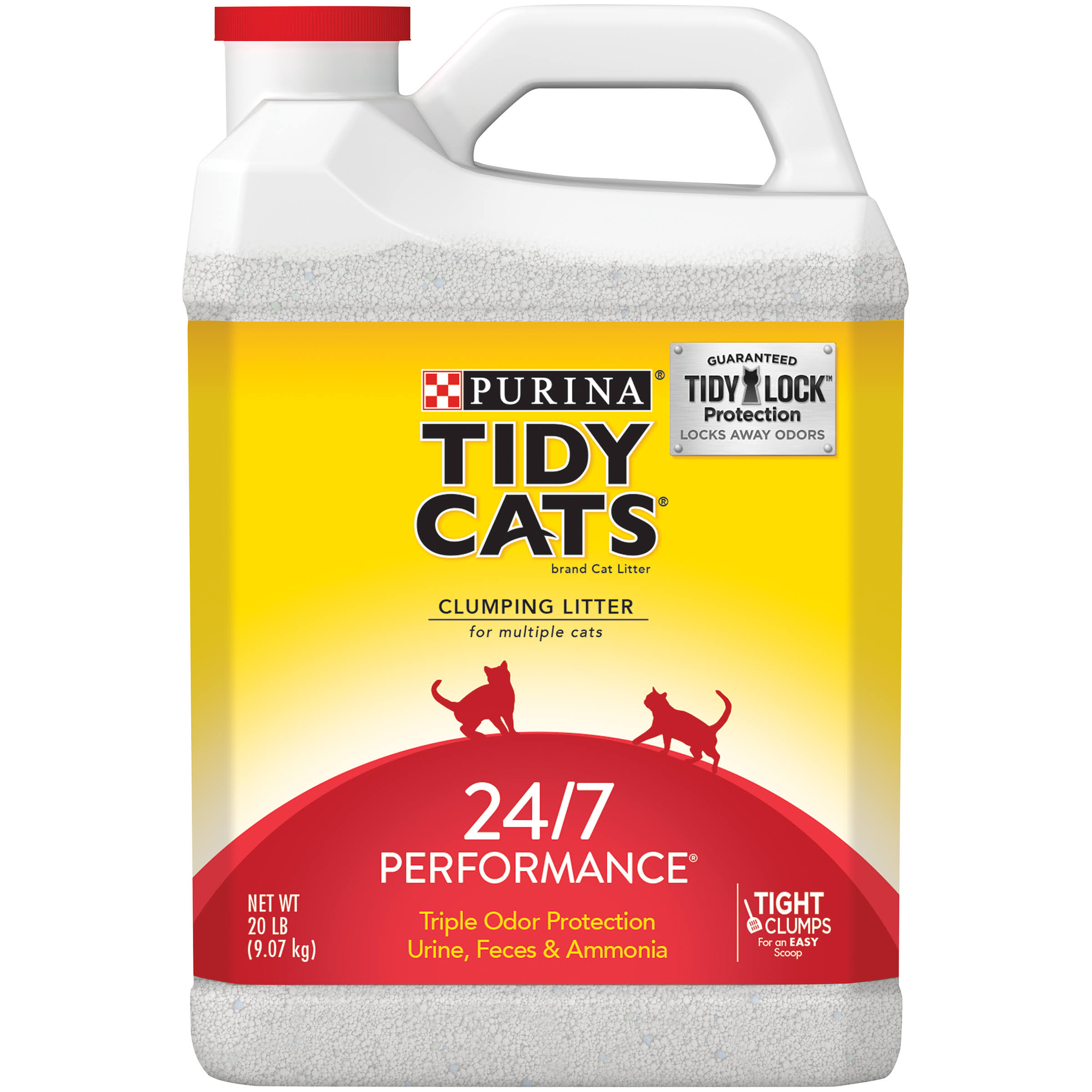 Purina Tidy Cats Clumping Litte for Multiple Cats 24/7 Performance