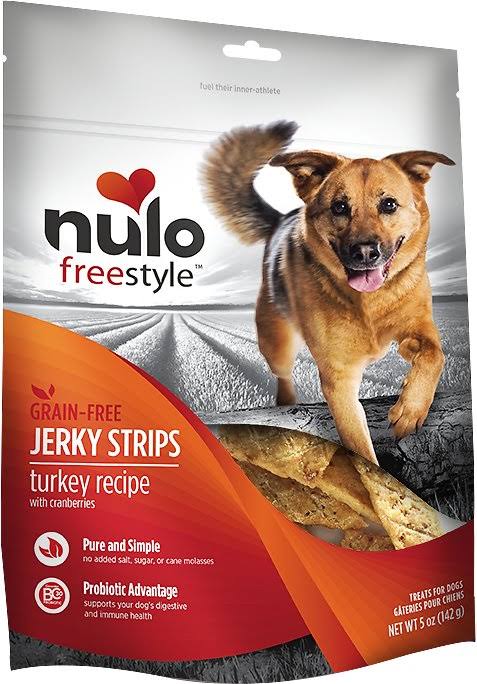 Nulo - Jerky Strips Treats Turkey / 5oz