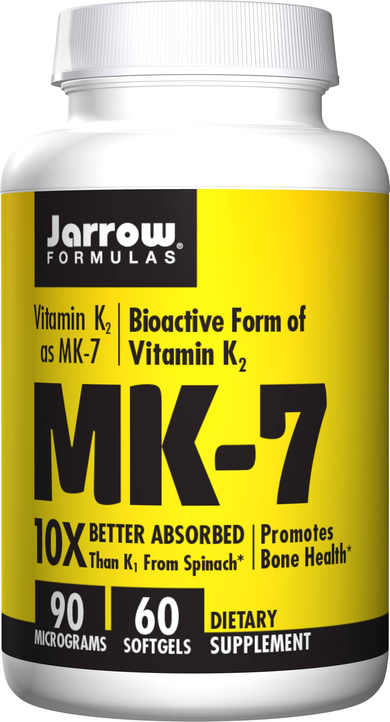 Jarrow Formulas Vitamin K-2 as MK-7 Supplement - 60 Softgels