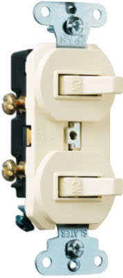 Pass & Seymour 3 Way Switch - Almond, 15 Amp