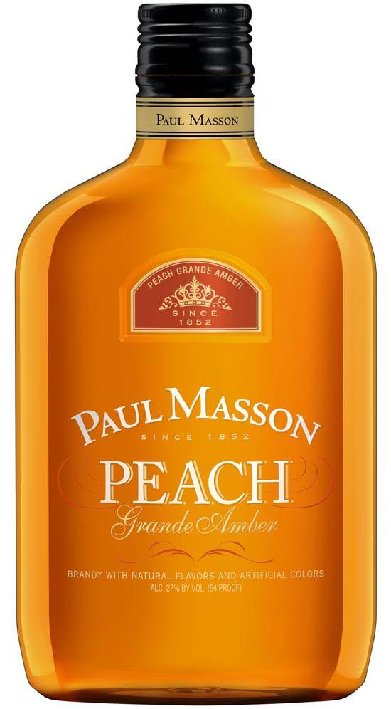 Paul Masson Brandy Grande Amber Peach 375ml