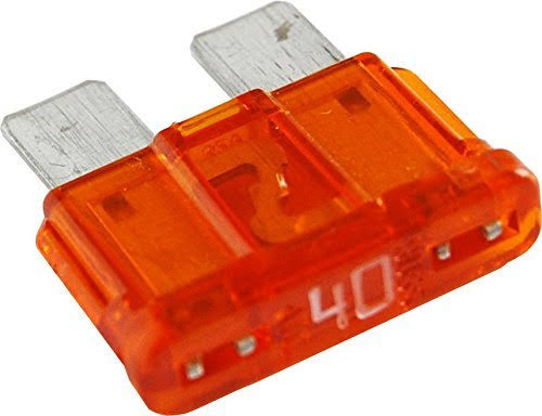 PHC 40 Amp Two Prong Blade Plug-In ATC Fuses - 100 Pack
