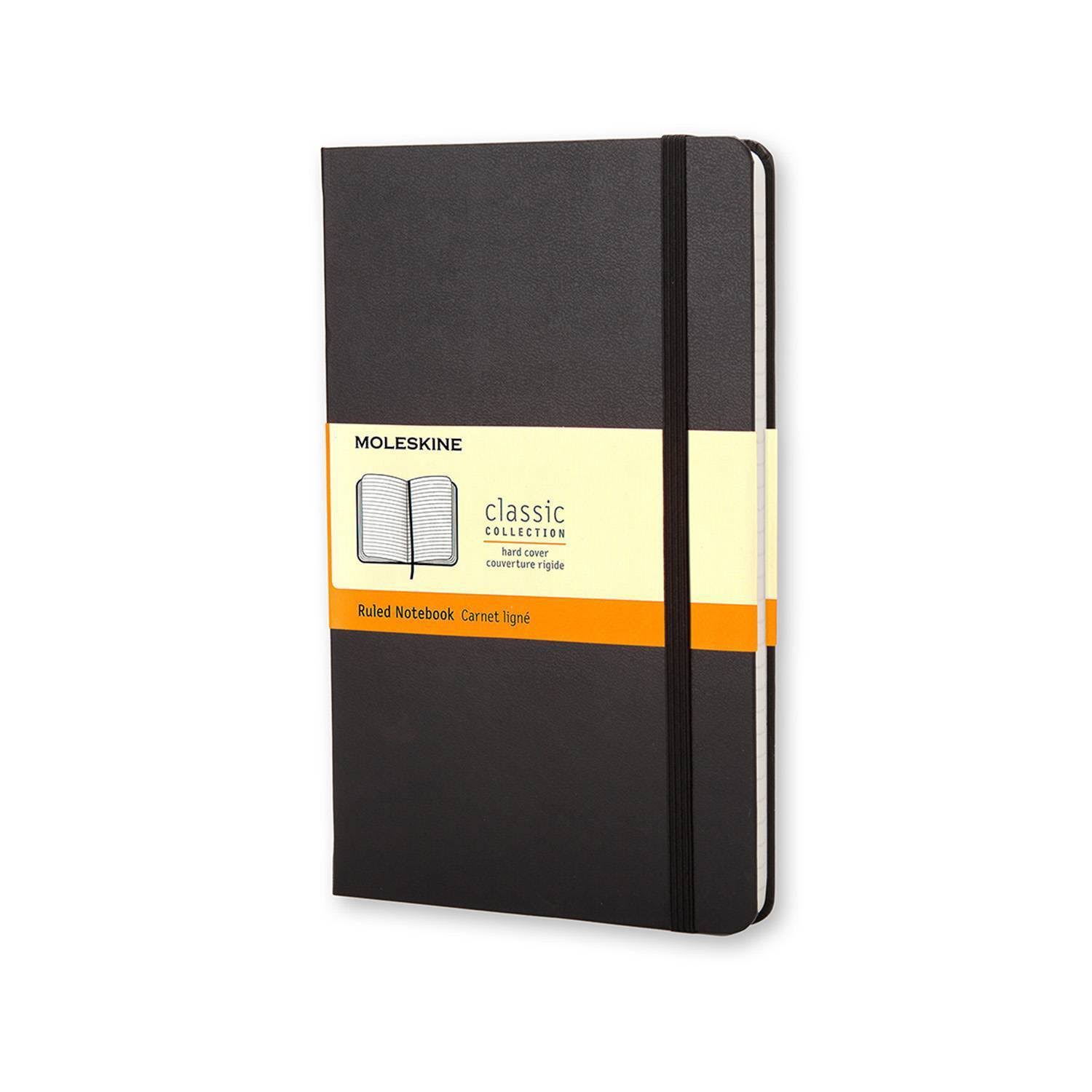 Moleskine Large Ruled Notebook - Black, x240