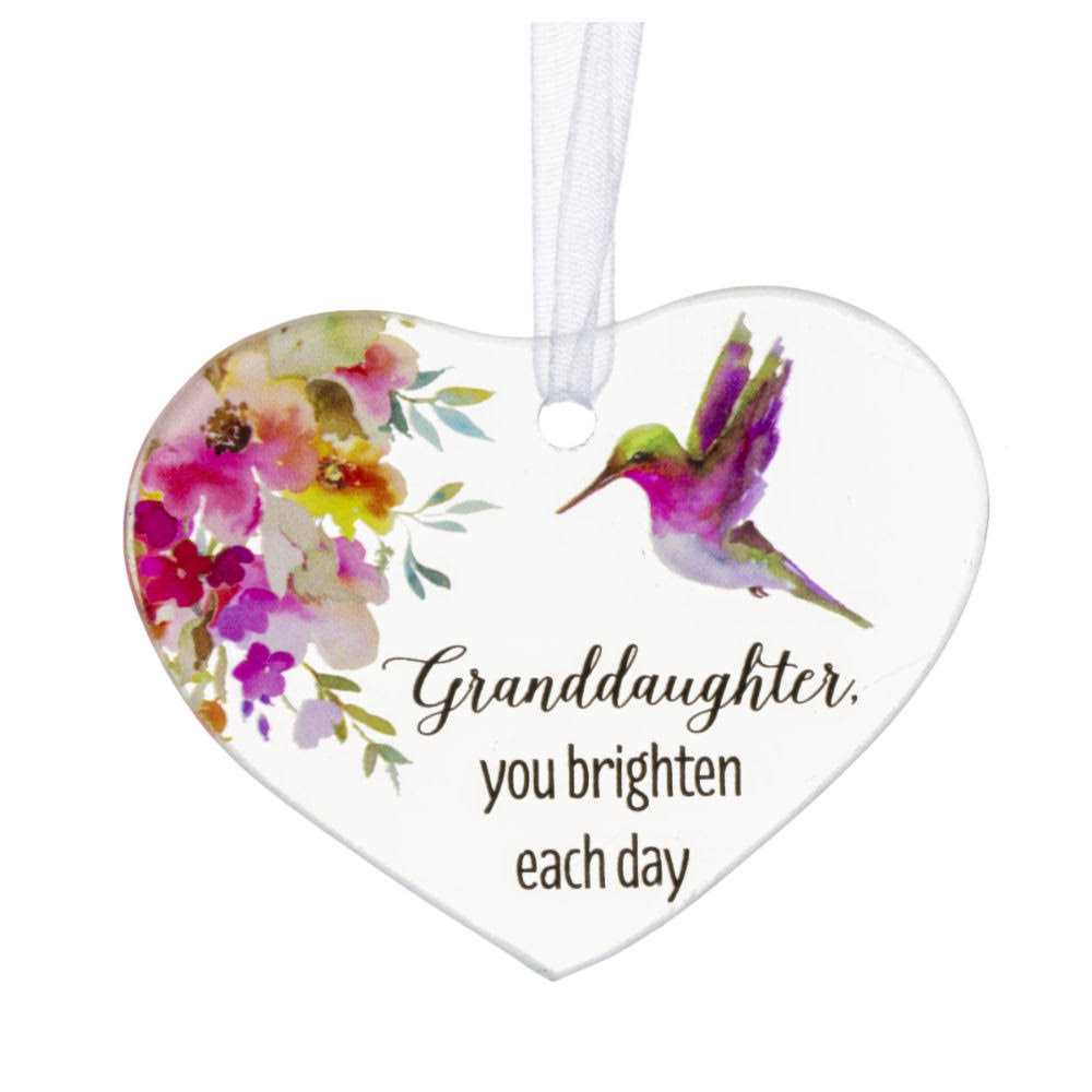 Ganz Life Is Beautiful Ornament - Granddaughter, You Brighten Each Day