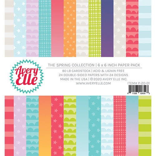 Avery Elle Spring 6x6 Paper Pad