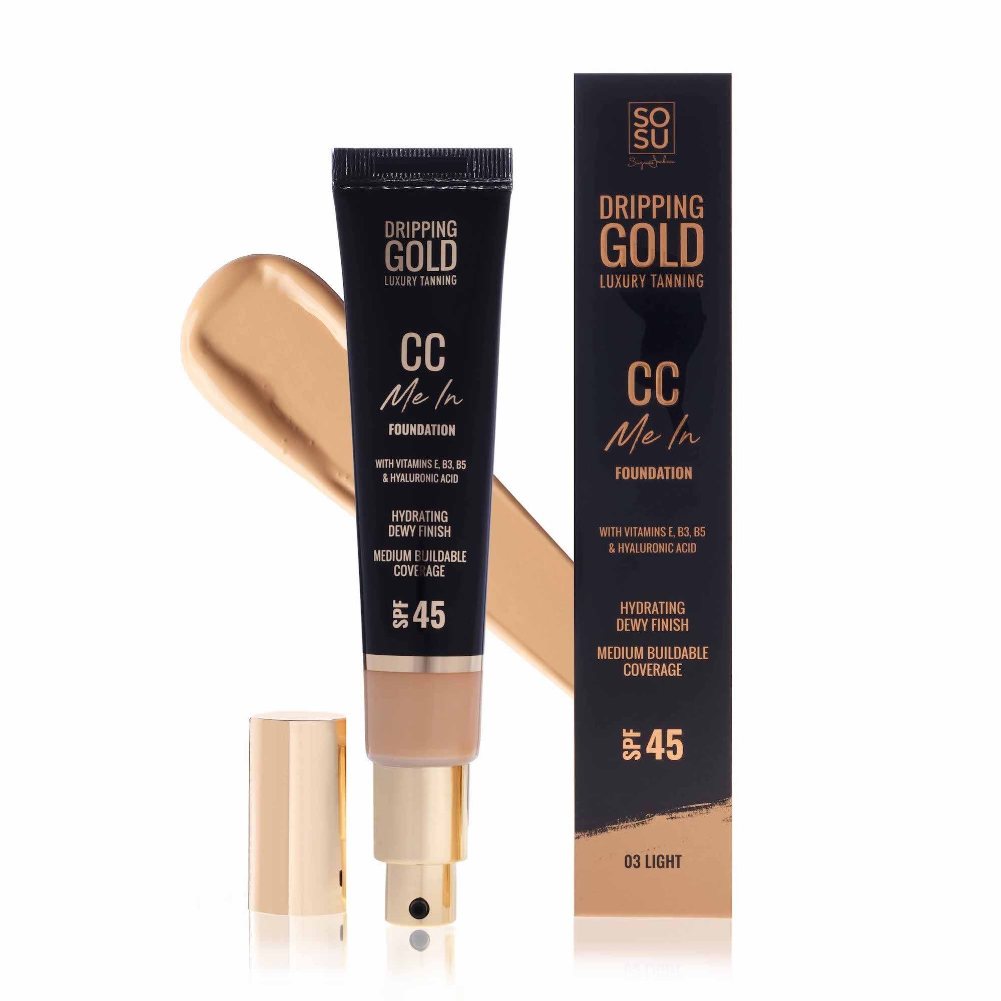 Dripping Gold CC Me in SPF45 CC Cream 35ml 03 Light - SOSU Cosmetics
