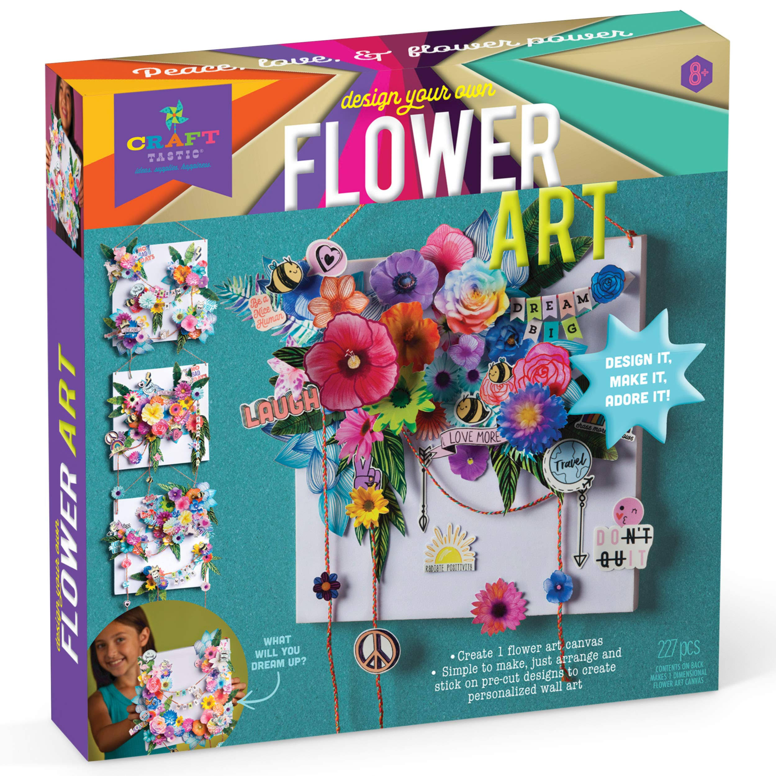 Craft-tastic DIY Flower Art Craft Kit