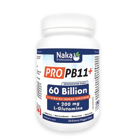Naka Professional Pro PB11+ 30 Veggie Caps