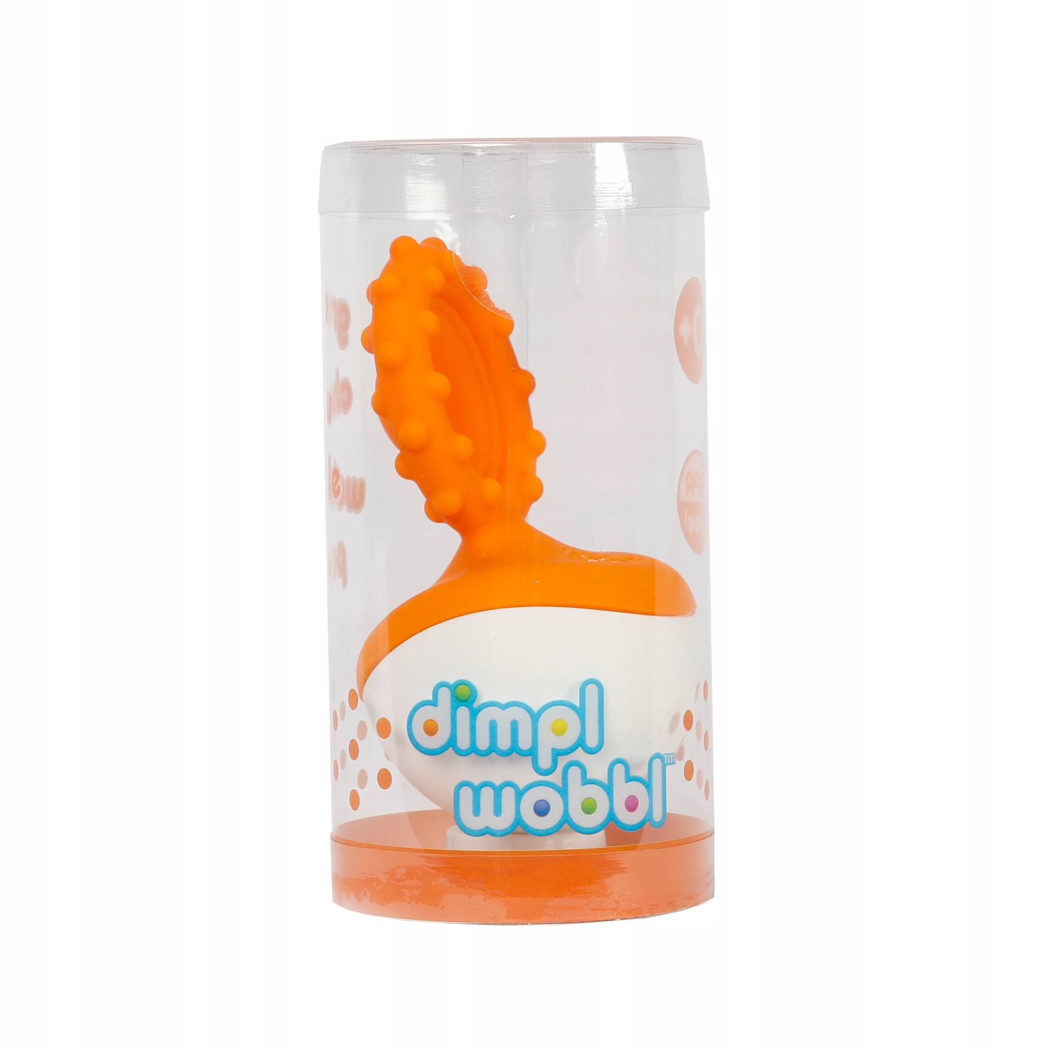Fat Brain Toys - DIMPL Wobbl Orange