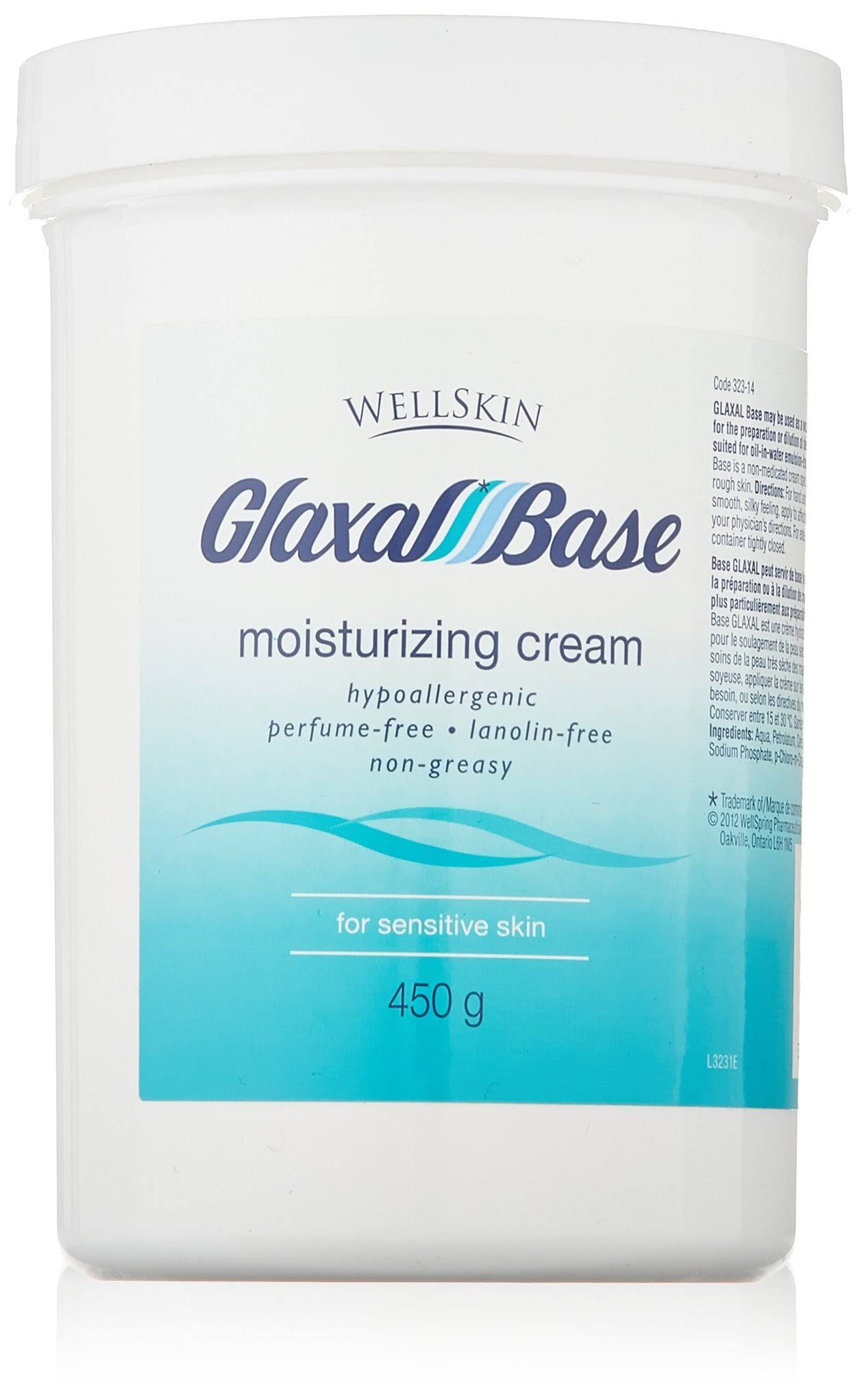 Wellskin Glaxal Base Moisturizing Cream - 450g