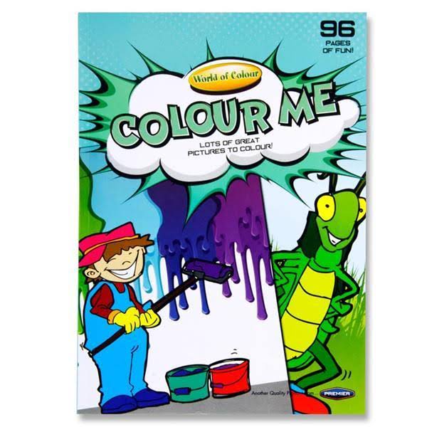 World of Colour: Colouring Book - 96 Pages