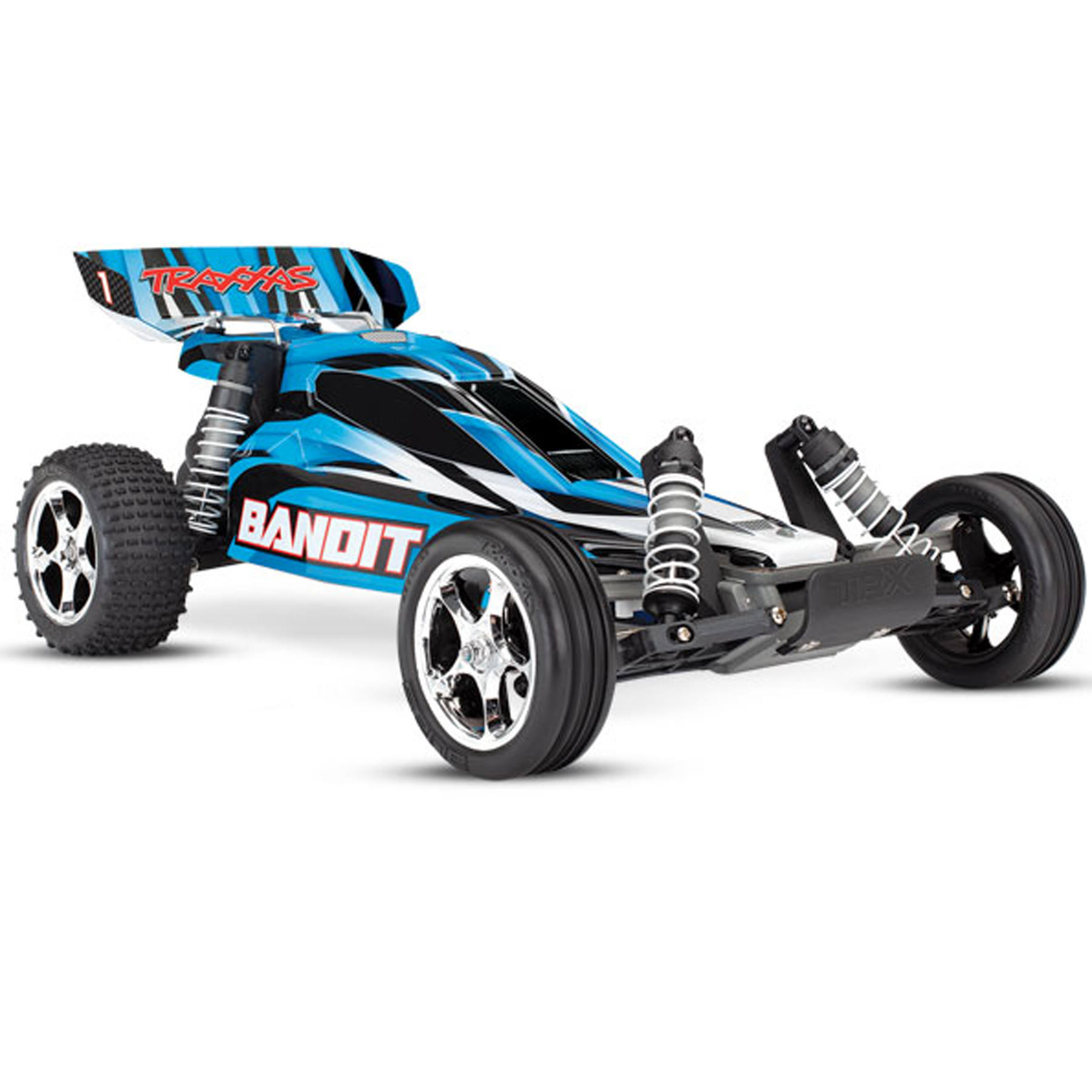 Traxxas Bandit: 1/10 Scale Off-Road Buggy - Blue