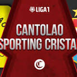 Goal by Leandro Sosa for Cristal vs. Cantolao 2-1 for League 1