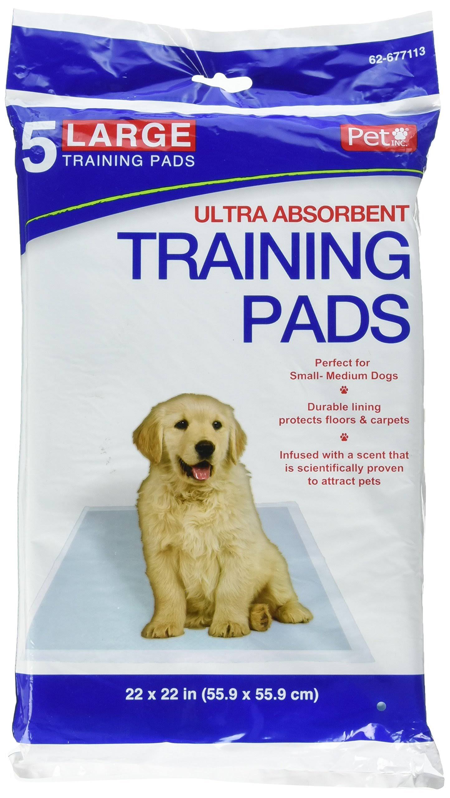 Large Ultra Absorbent Pet Training Pads (Total of 20 Pads) by Pet