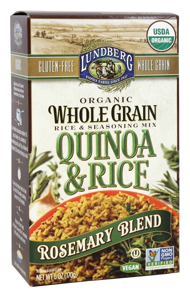 Lundberg Organic Whole Grain Rice & Seasoning Mix - Rosemary Blend