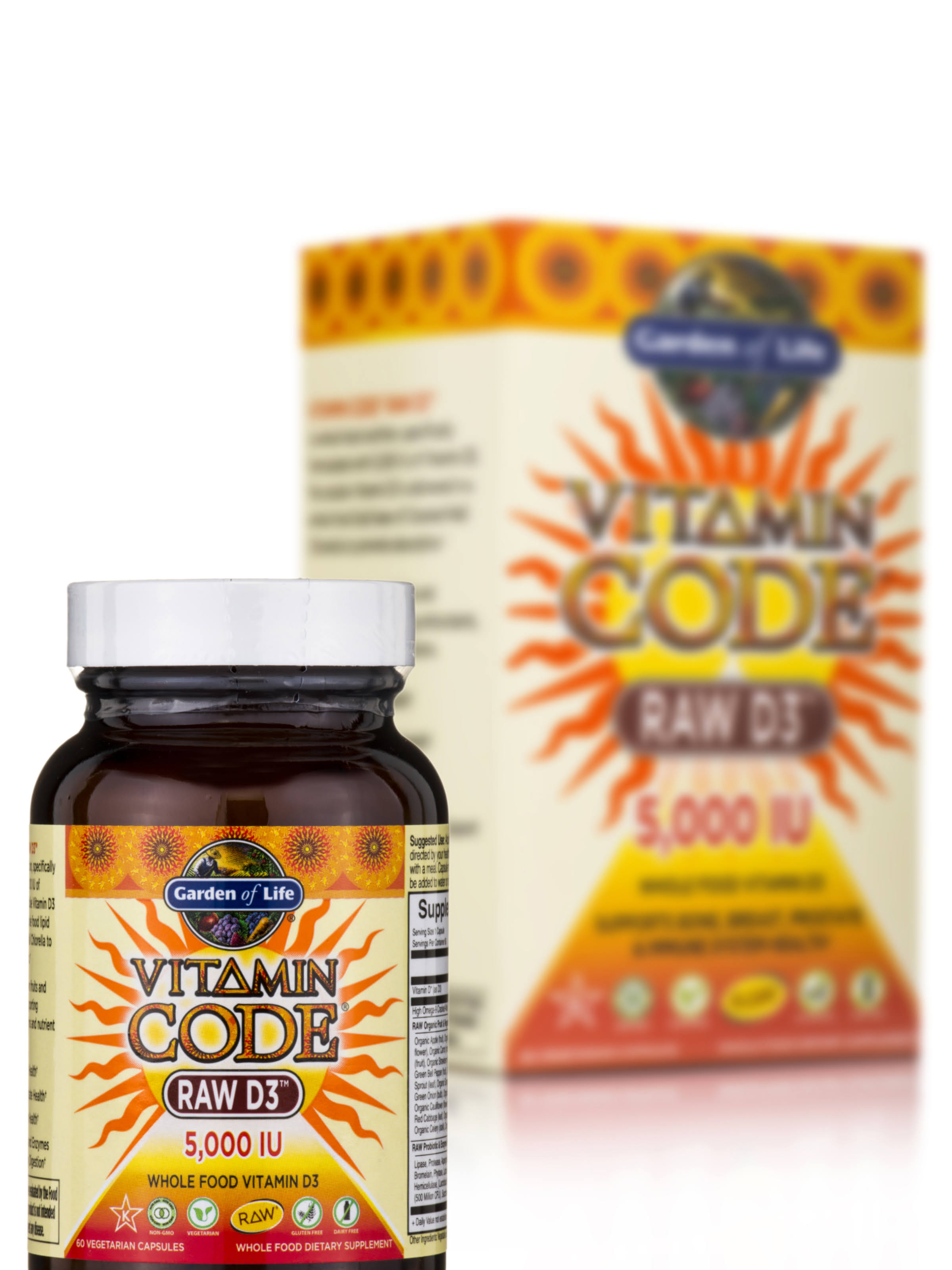 Garden of Life Vitamin Code Raw D3