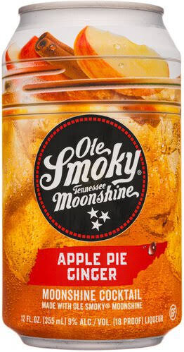 Ole Smoky Apple Pie Ginger Cocktail 4 Pack Cans