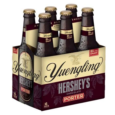 Yuengling Beer, Porter, Hershey's Chocolate, 6 Pack - 6 pack, 12 fl oz bottles