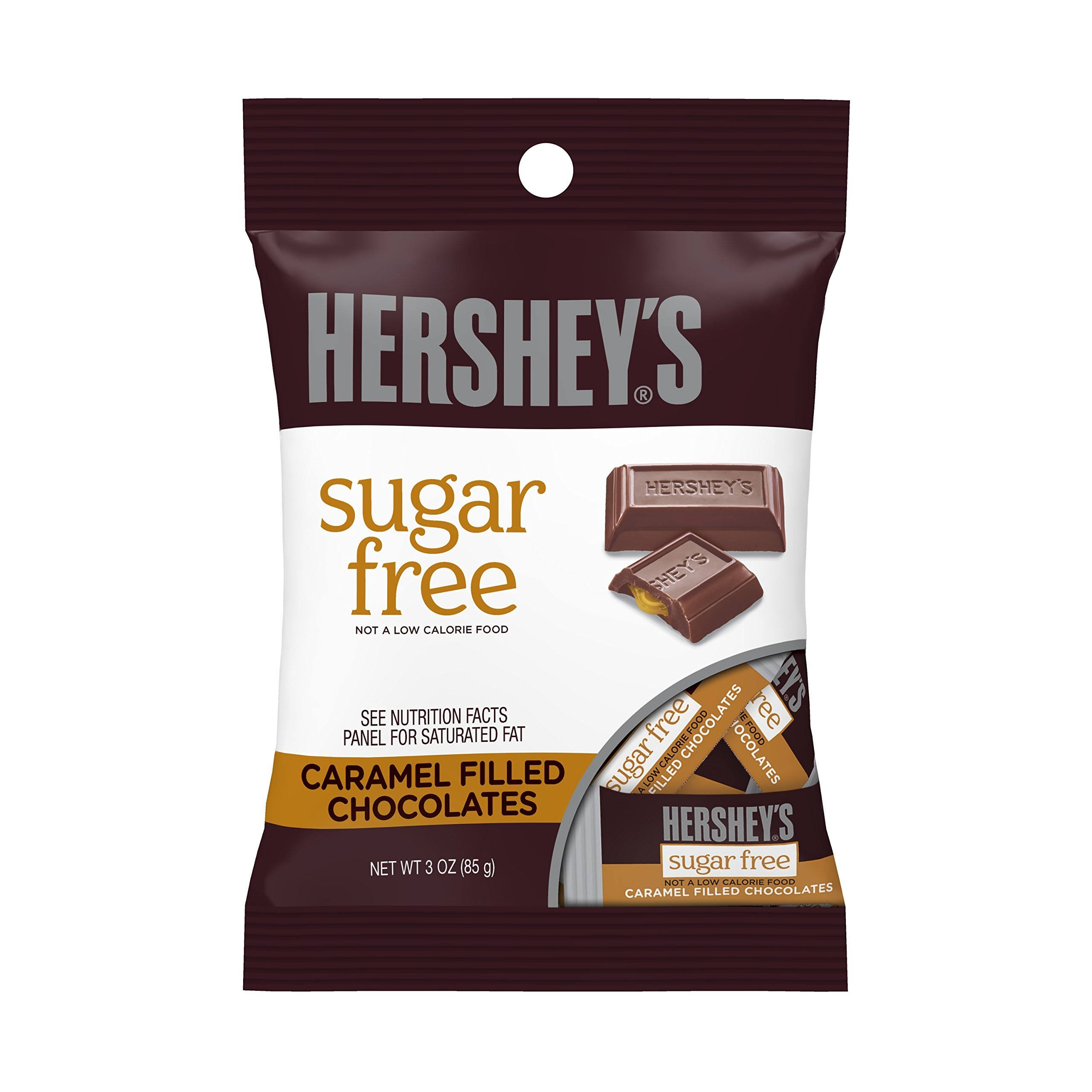 Hershey's Caramel Filled Sugar Free Chocolates - 85g