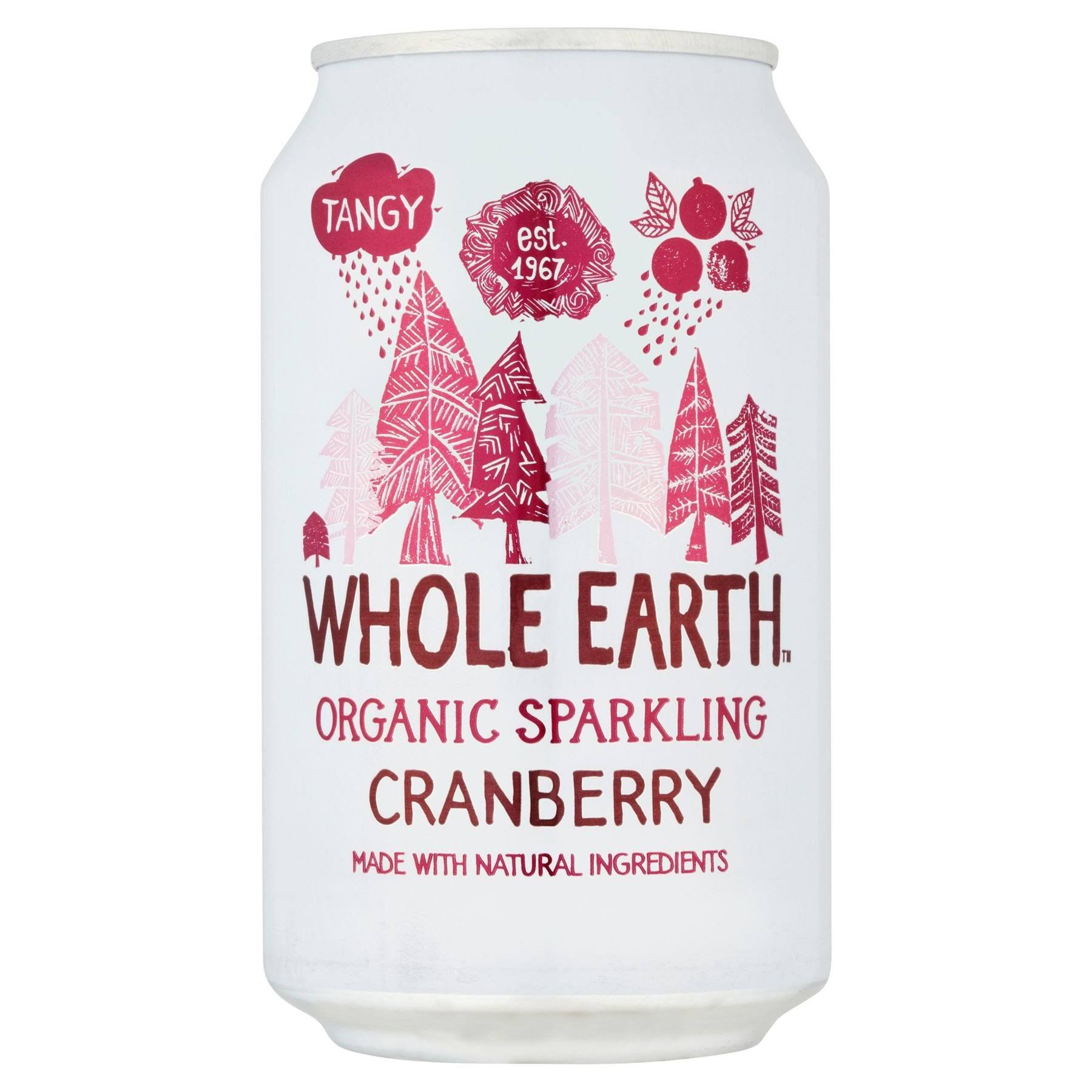 Whole Earth Organic Drink - Cranberry, 330ml