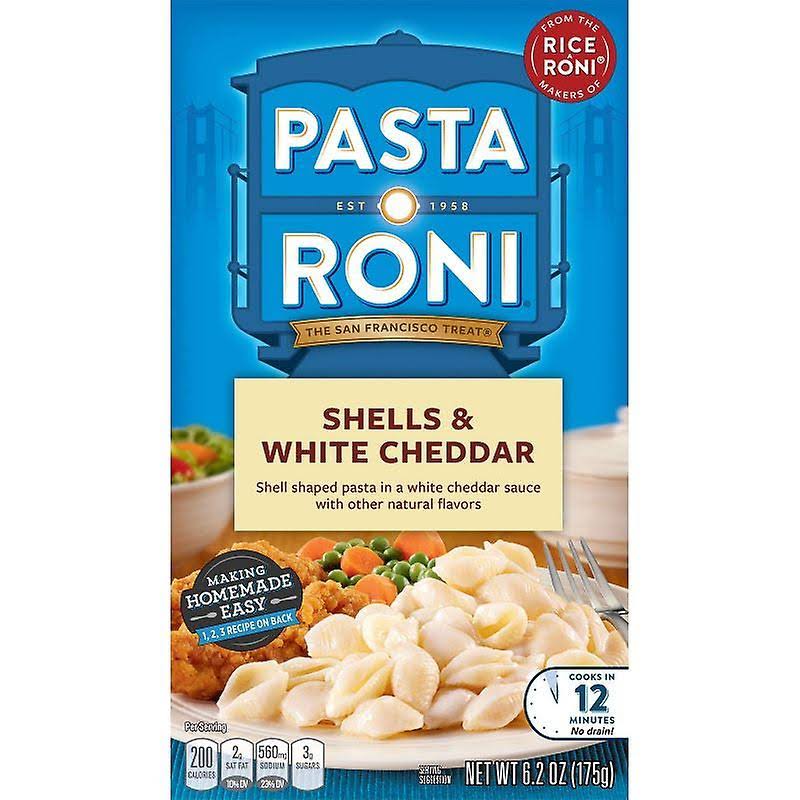Pasta Roni Shells and White Cheddar - 6.2oz