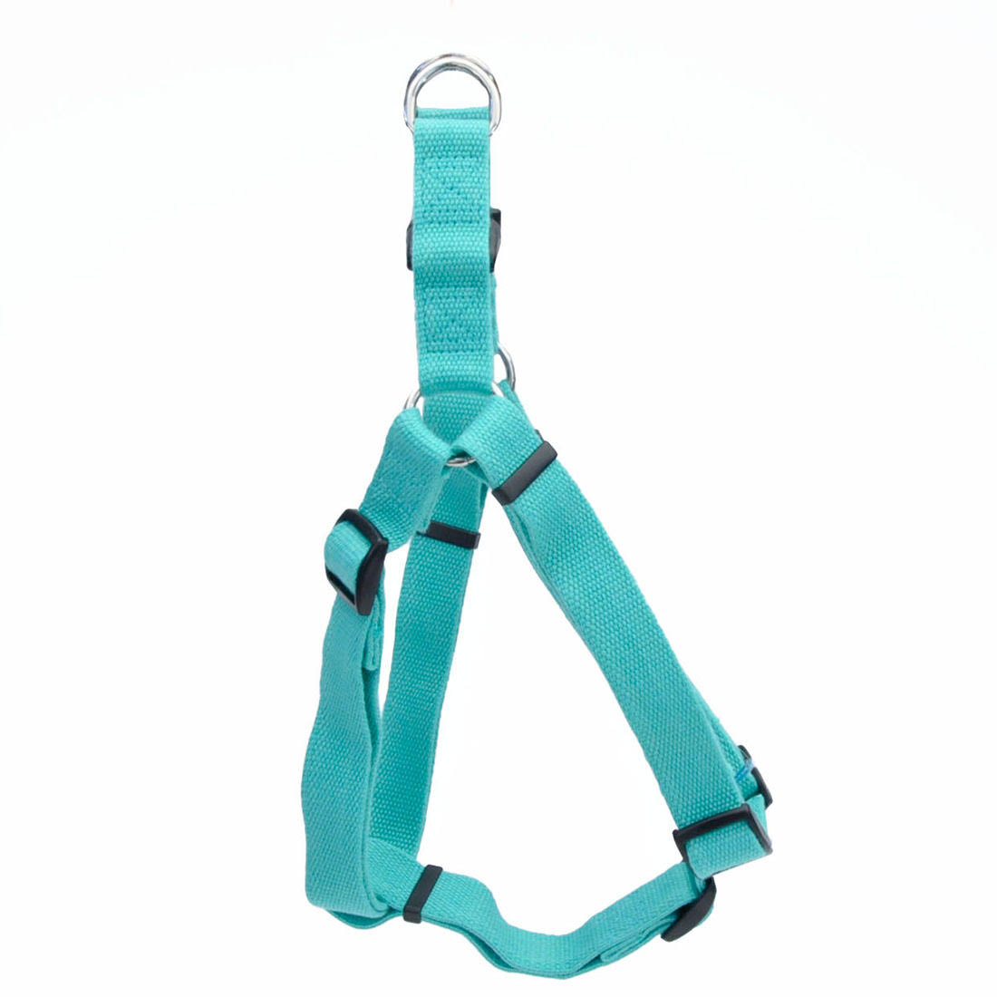 New Earth Soy Comfort Wrap Adjustable Dog Harness, Mint, 5/8-in X 16-25-in
