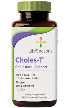 Life Seasons Choles-T Cholesterol Support Dietary Supplement - 90 Vegicaps
