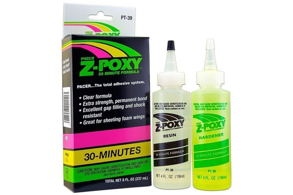 Pacer Glue ZAP 30 Minute Z Poxy - 240ml