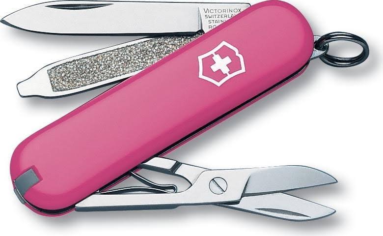 Swiss Army - Pink Classic SD Small Pocket Knife - 0.6223.70RUS1