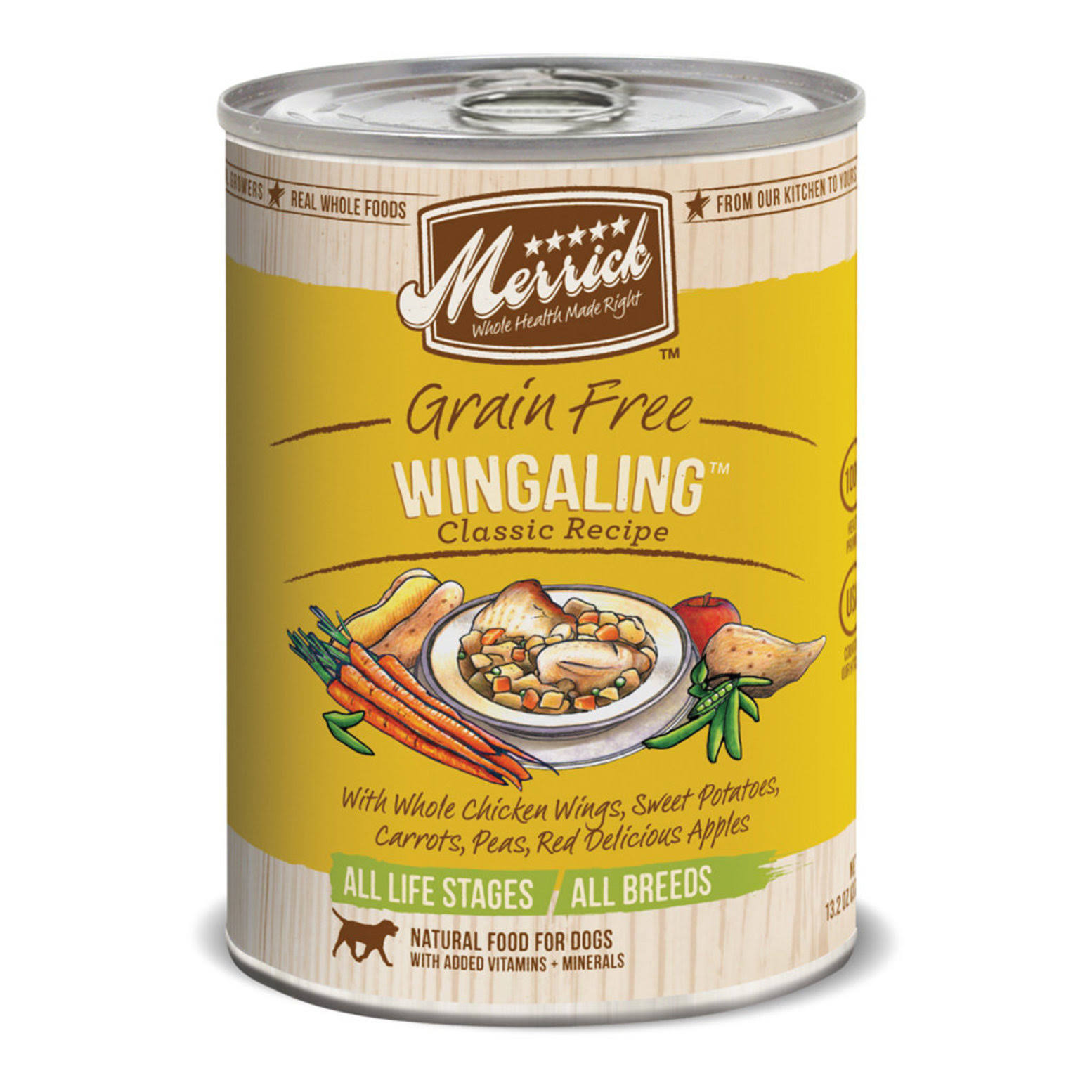 Merrick Wingaling Canned Dog Food - 374g