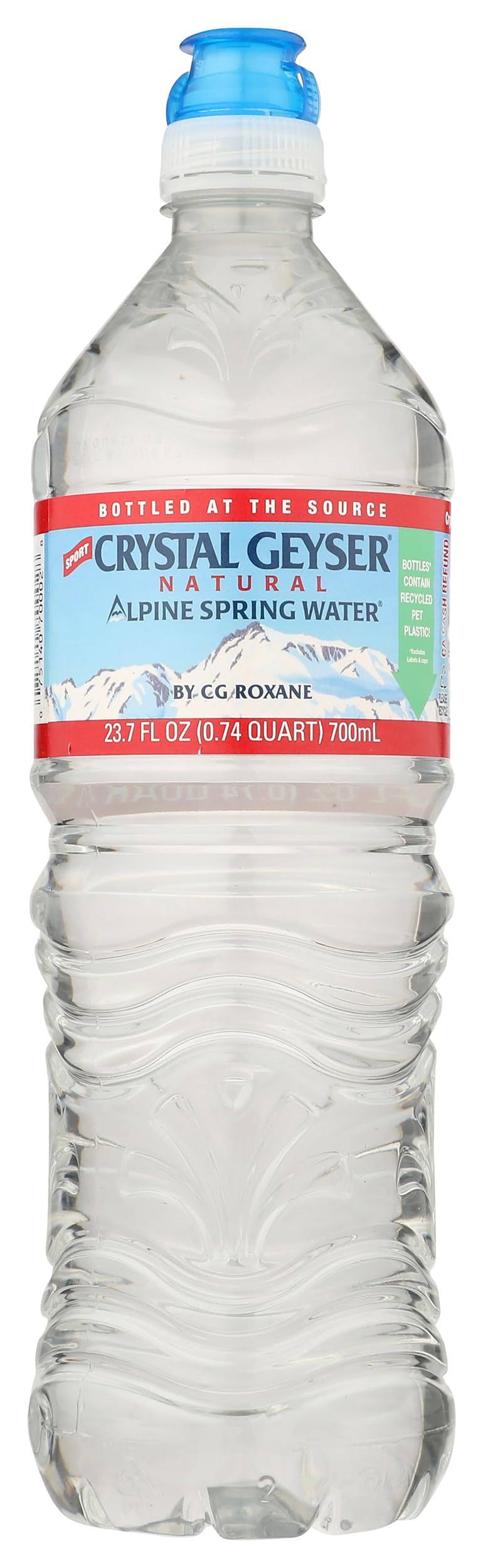 Crystal Geyser Alpine Spring Water - 23.6oz
