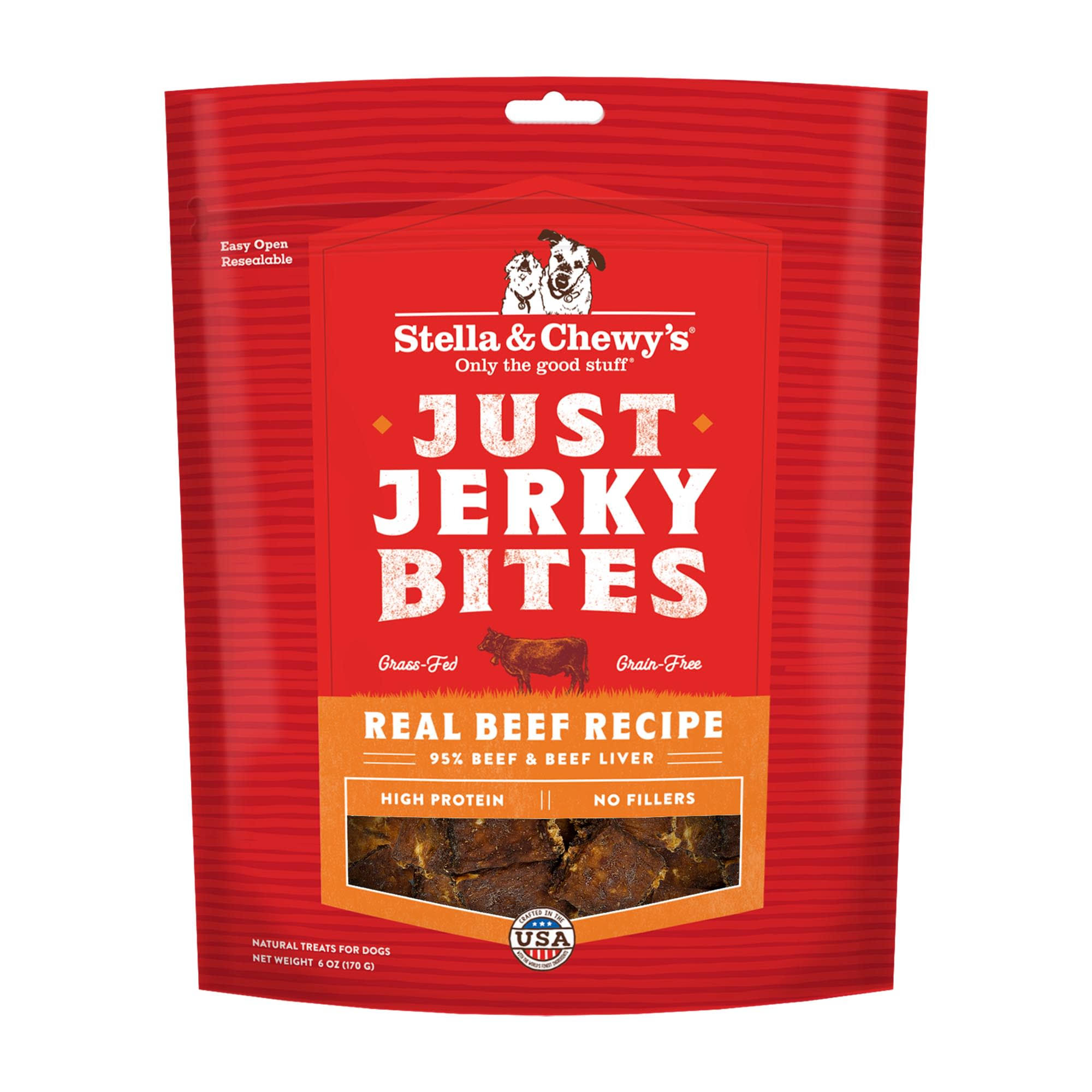 Stella & Chewy s Just Jerky Bites - Real Beef Recipe - 6 oz