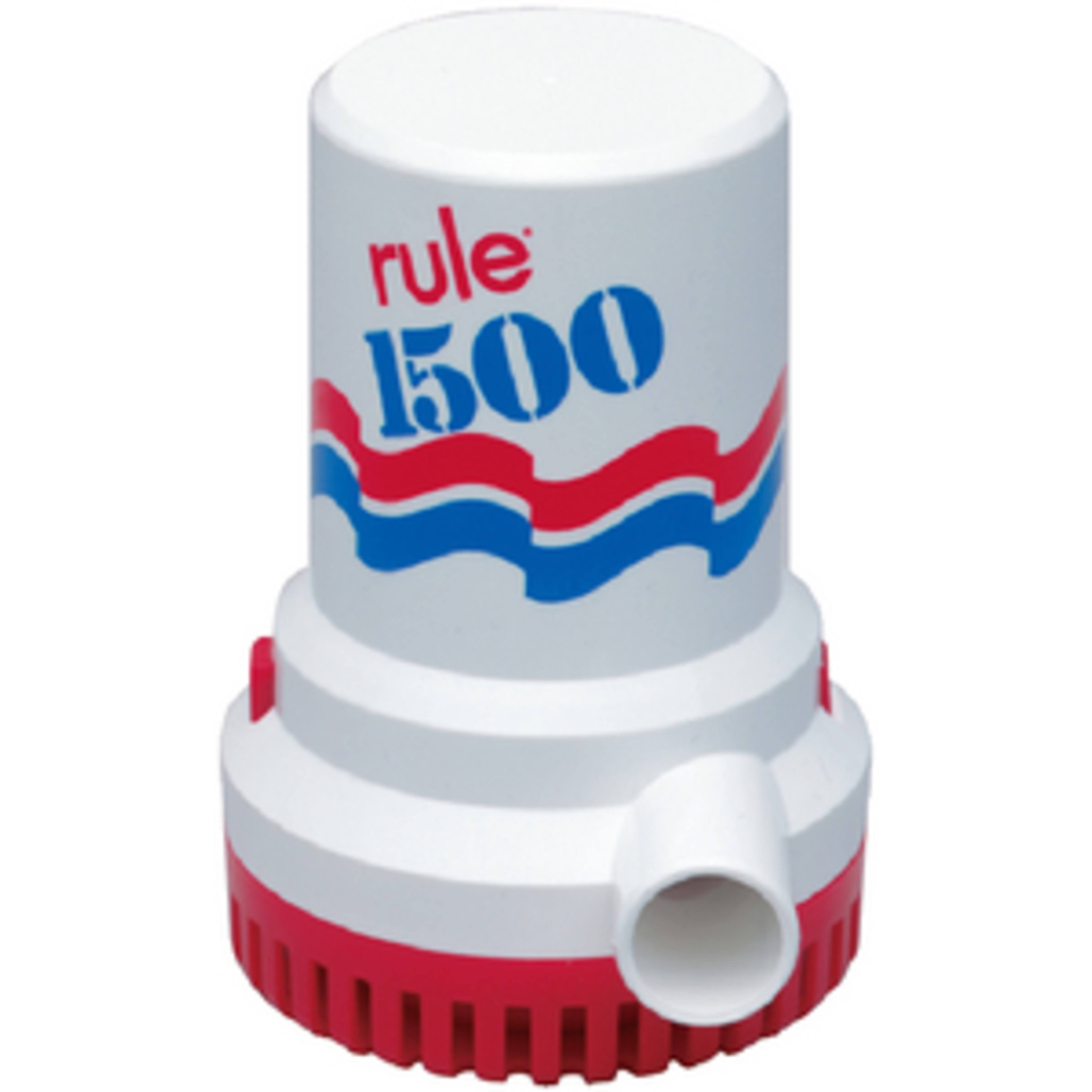 Rule 1500 Gph Non-Automatic Bilge Pump - 12V