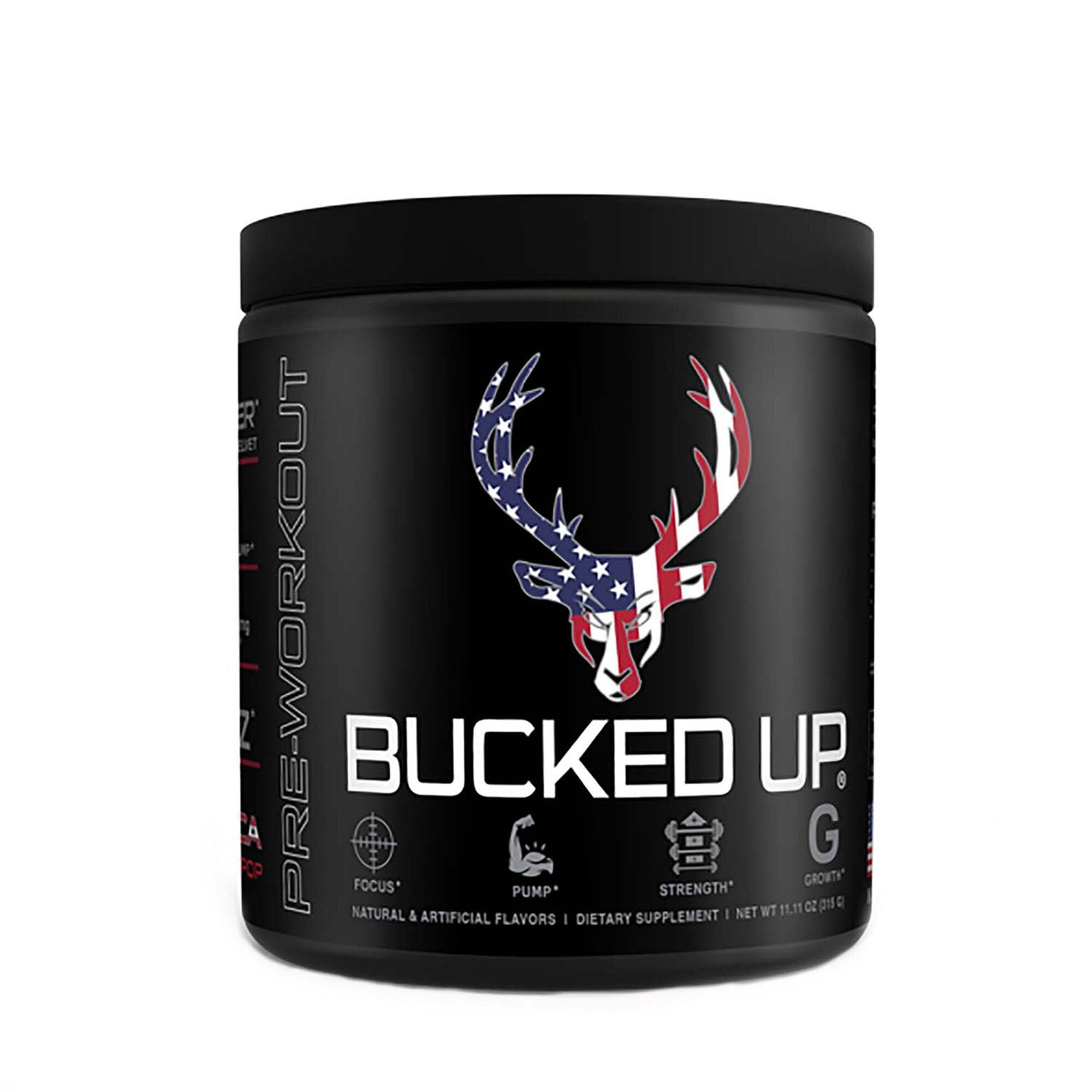 Bucked Up Pre-Workout Supplement, Blue Raspberry, Lime, Cherry - 11.02 oz