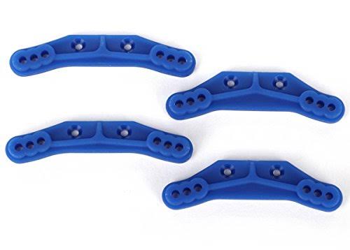 Traxxas Front Rear Shock Towers - Blue
