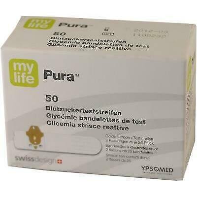 My Life Pura Blood Glucose Monitor Diabetic Aid - 300 Test Strips and 200 Lancets