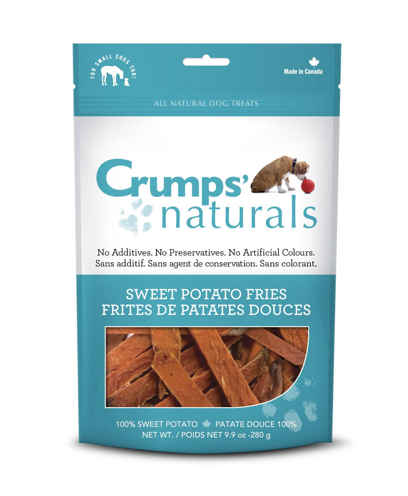 Crump Naturals - Sweet Potato Fries Dog Treats - 4.8 oz.