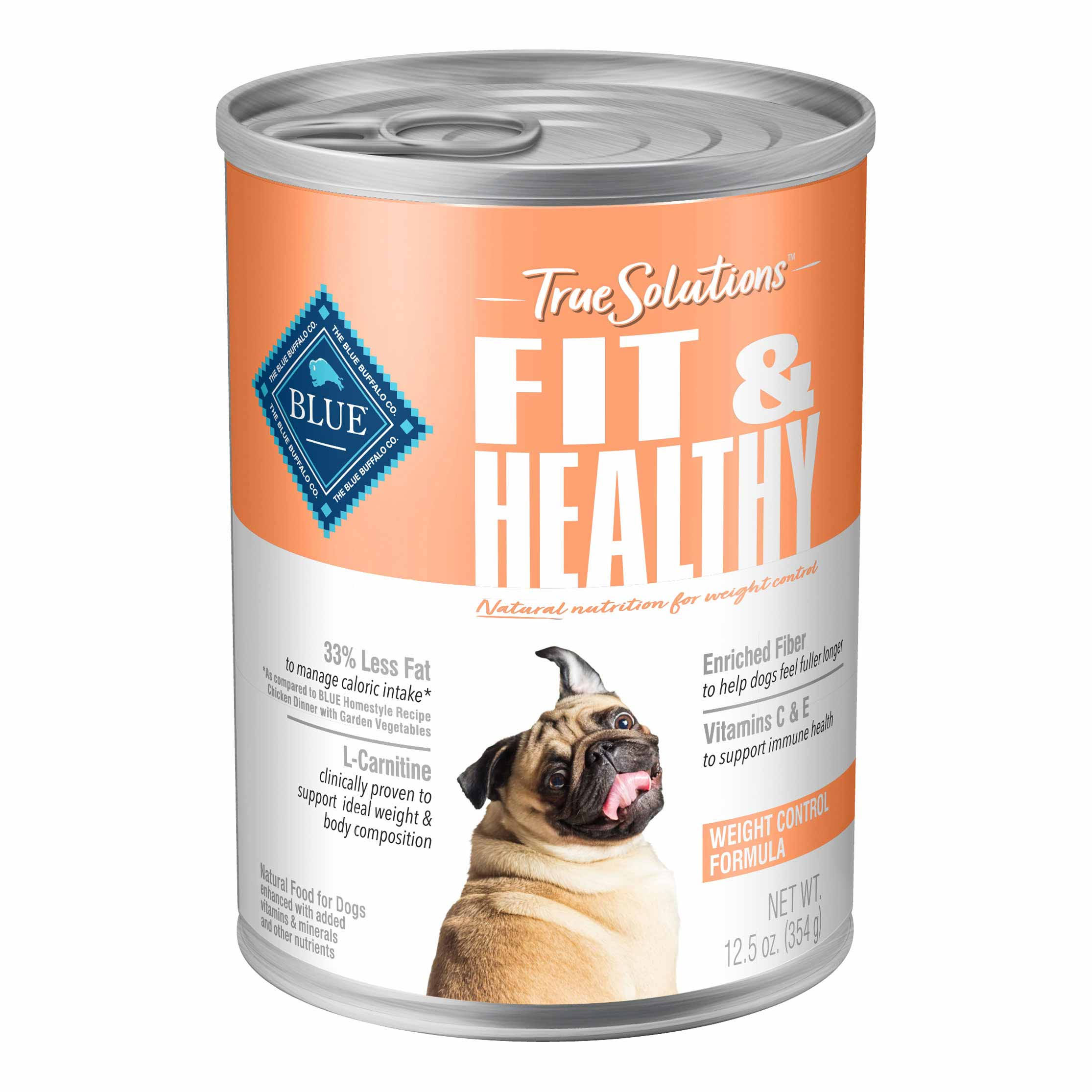 Blue Buffalo Blue True Solutions Food for Dogs, Fit & Healthy - 12.5 oz